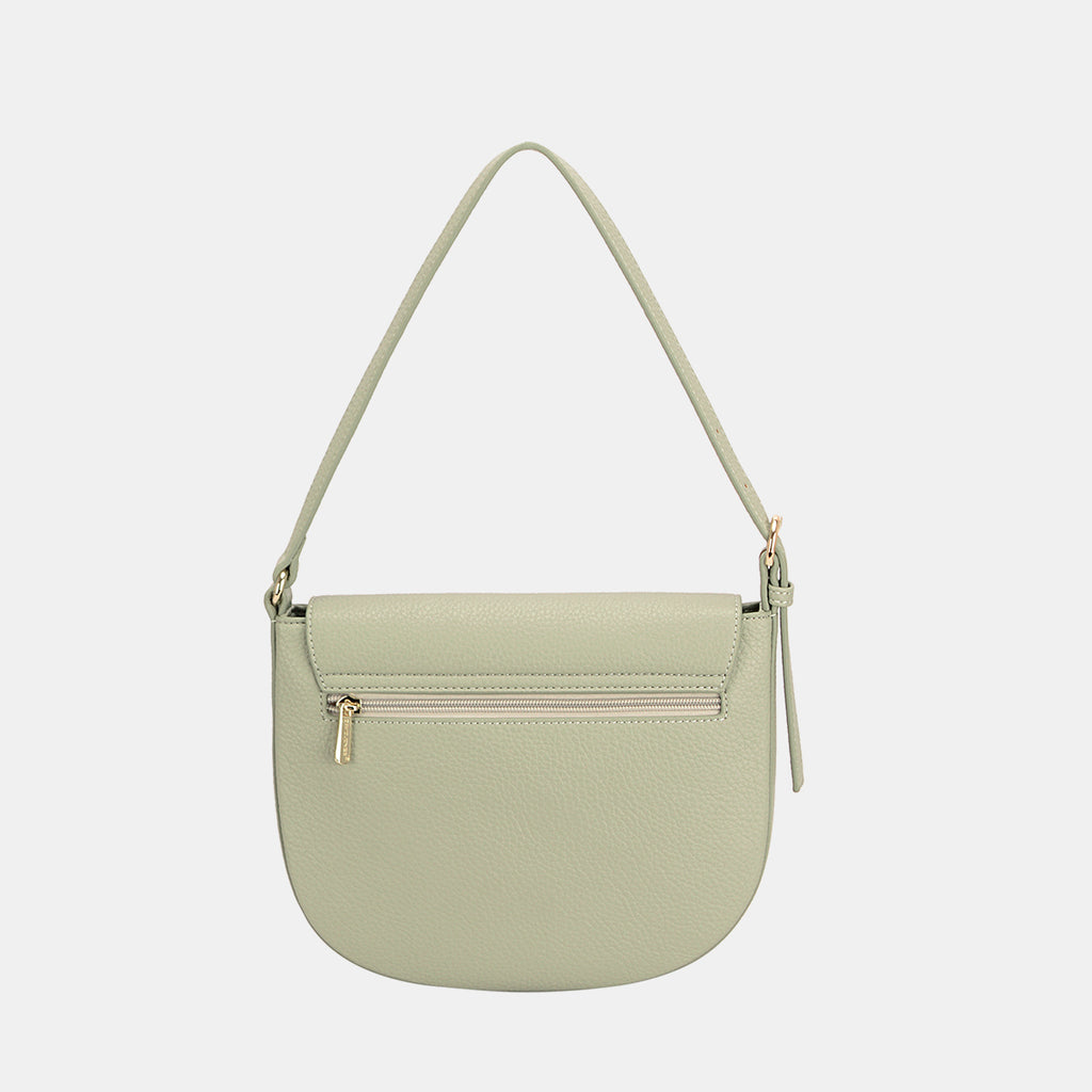 David Jones Metal Buckle Shoulder Bag - All In The Bag