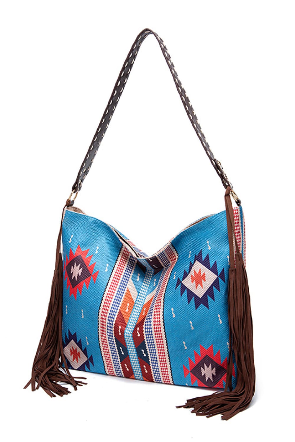 Geometric Canvas Tote Bag - All In The Bag