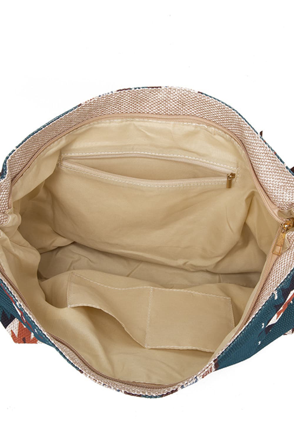 Geometric Canvas Tote Bag - All In The Bag