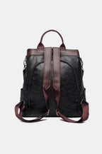 PU Leather Backpack Bag - All In The Bag