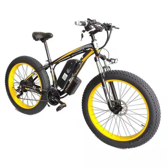 Electric Bicycle Lithium Tram Snow Electric Mountain Bike 21 Speed - All In The Bag 