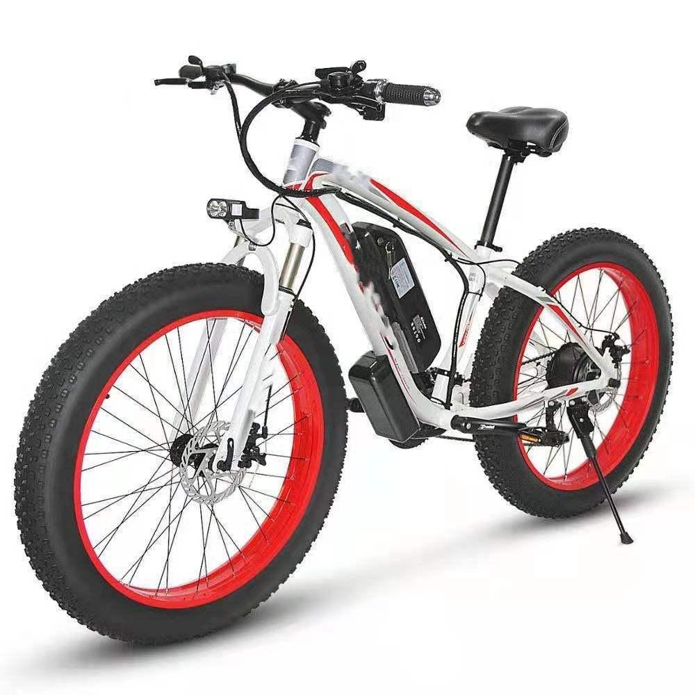 Electric Bicycle Lithium Tram Snow Electric Mountain Bike 21 Speed - All In The Bag 