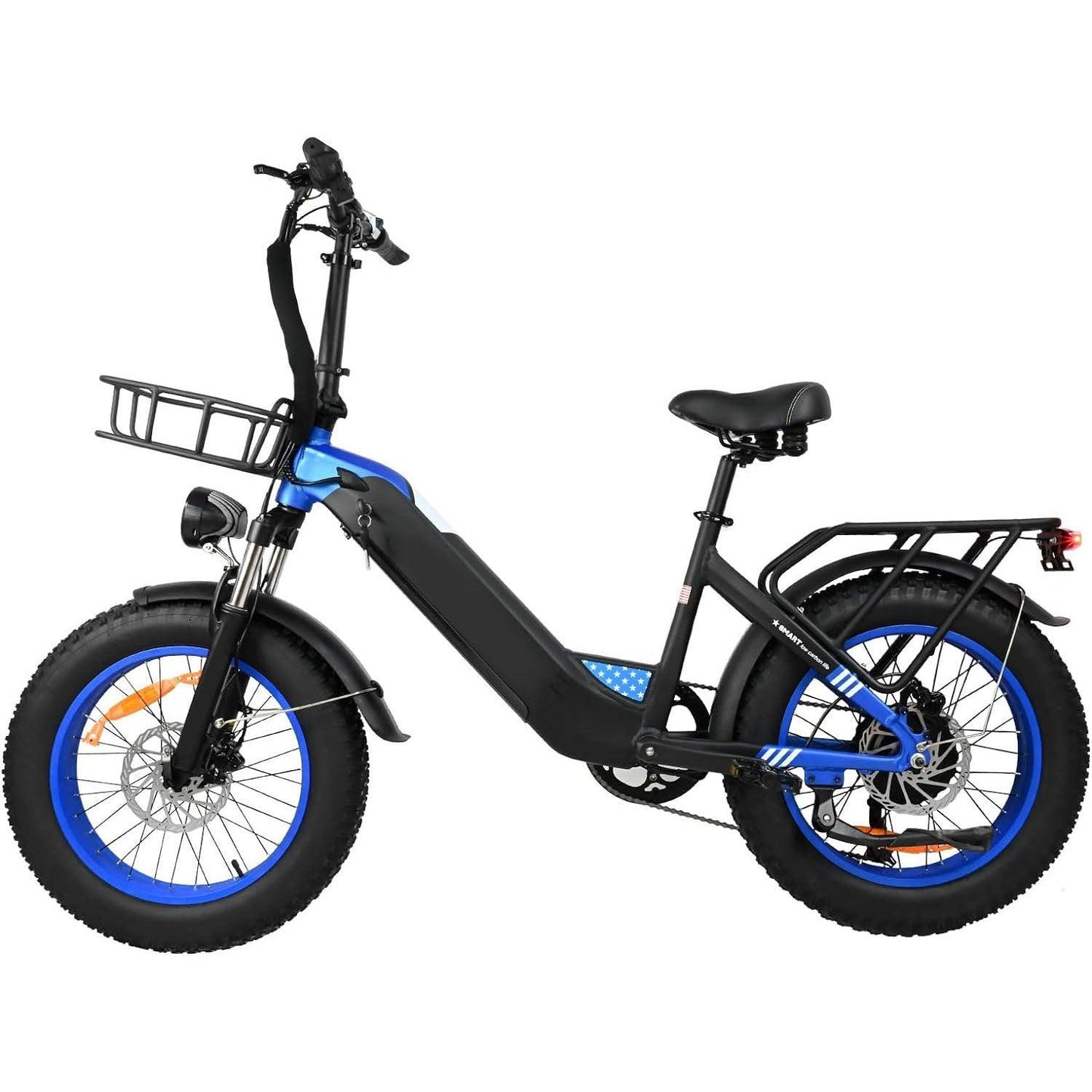 Electric Bike For Adults, Snowmobile 20 X 4 Inches Fat Tire Bike, 500W Motor Electric Bicycle, 25MPH Mountain E-Bike - All In The Bag 