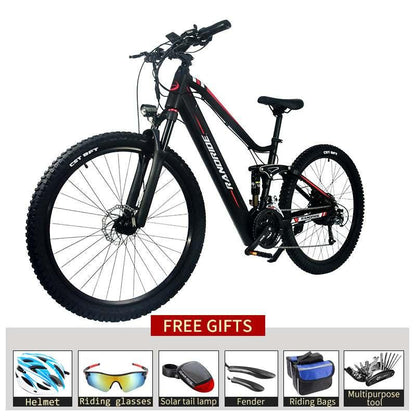 Electric Bike Off-Road Bicycle Aluminum Alloy Electric Mountain - All In The Bag 