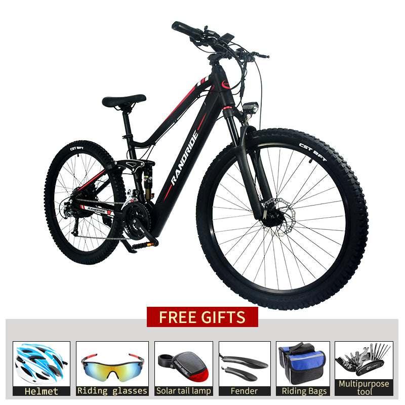 Electric Bike Off-Road Bicycle Aluminum Alloy Electric Mountain - All In The Bag 