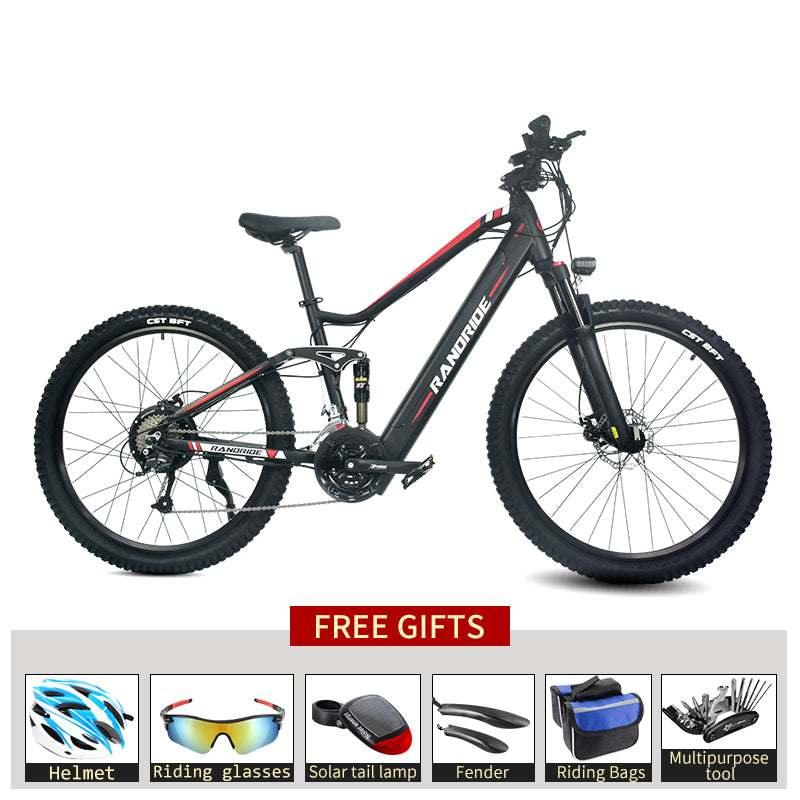 Electric Bike Off-Road Bicycle Aluminum Alloy Electric Mountain - All In The Bag 