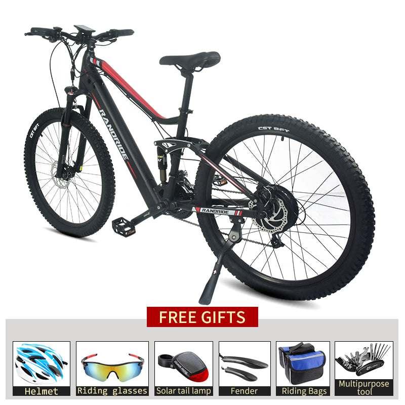 Electric Bike Off-Road Bicycle Aluminum Alloy Electric Mountain - All In The Bag 