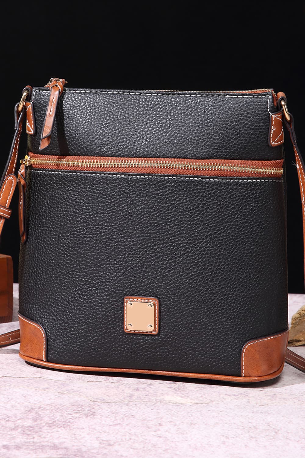 PU Leather Crossbody Bag - All In The Bag