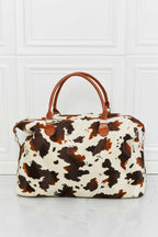 Animal Print Plush Weekender Bag - All In The Bag