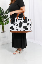 Animal Print Plush Weekender Bag - All In The Bag