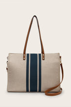 Striped Tote Bag - All In The Bag