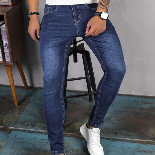 Men's Fashion Casual Stretch Skinny Jeans - All In The Bag 