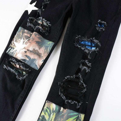 Men's High Street Ripped Jeans - All In The Bag 