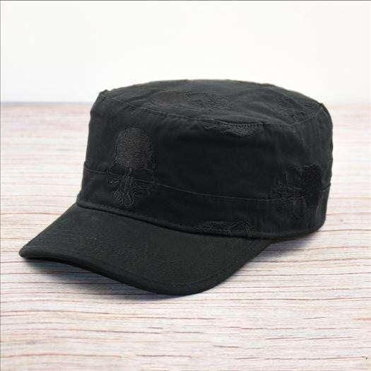 Men's vintage flat cap embroidered hat - All In The Bag 