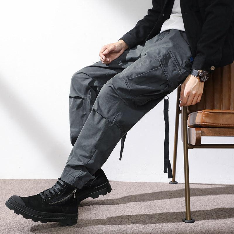 Plus Size Men's Casual Trousers With Loose Fit - All In The Bag 