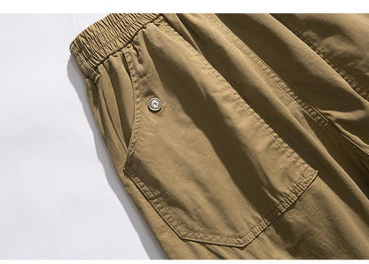 Plus Size Men's Casual Trousers With Loose Fit - All In The Bag 