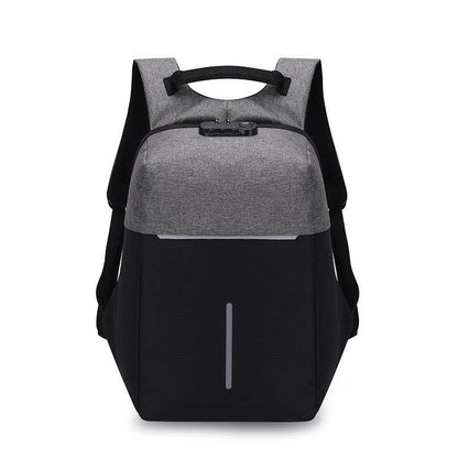 Reflective Large Capacity Water Repellent Men's Backpack - All In The Bag 