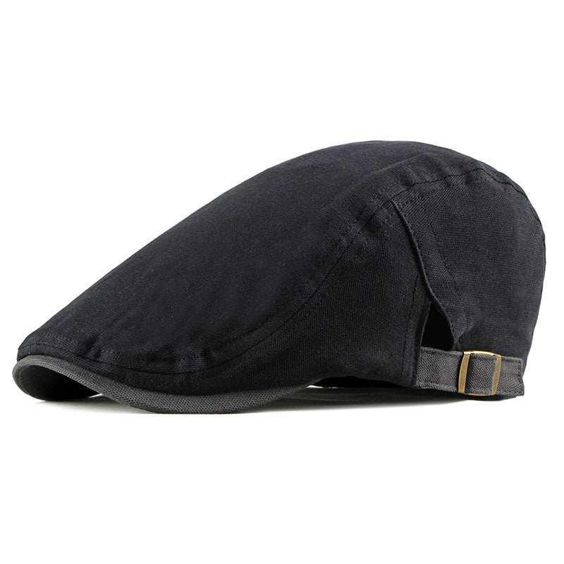 Thin Light Board Beret Hat Men's Casual - All In The Bag 