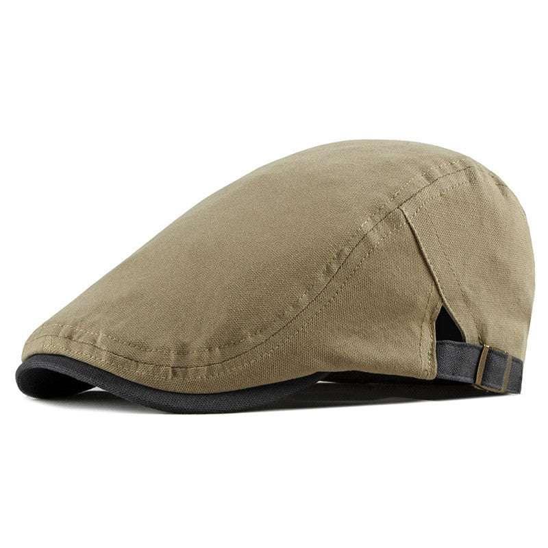 Thin Light Board Beret Hat Men's Casual - All In The Bag 