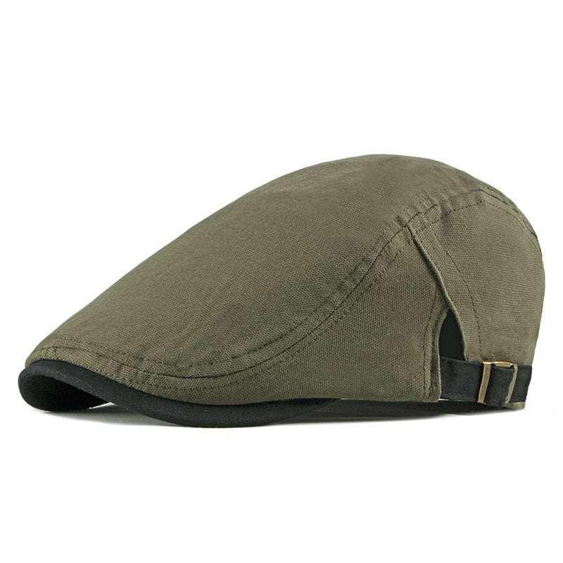 Thin Light Board Beret Hat Men's Casual - All In The Bag 