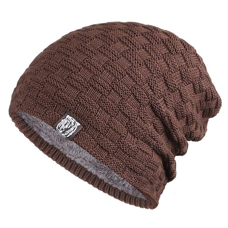 Tiger Label Fleece Warm Men's Hat - All In The Bag 