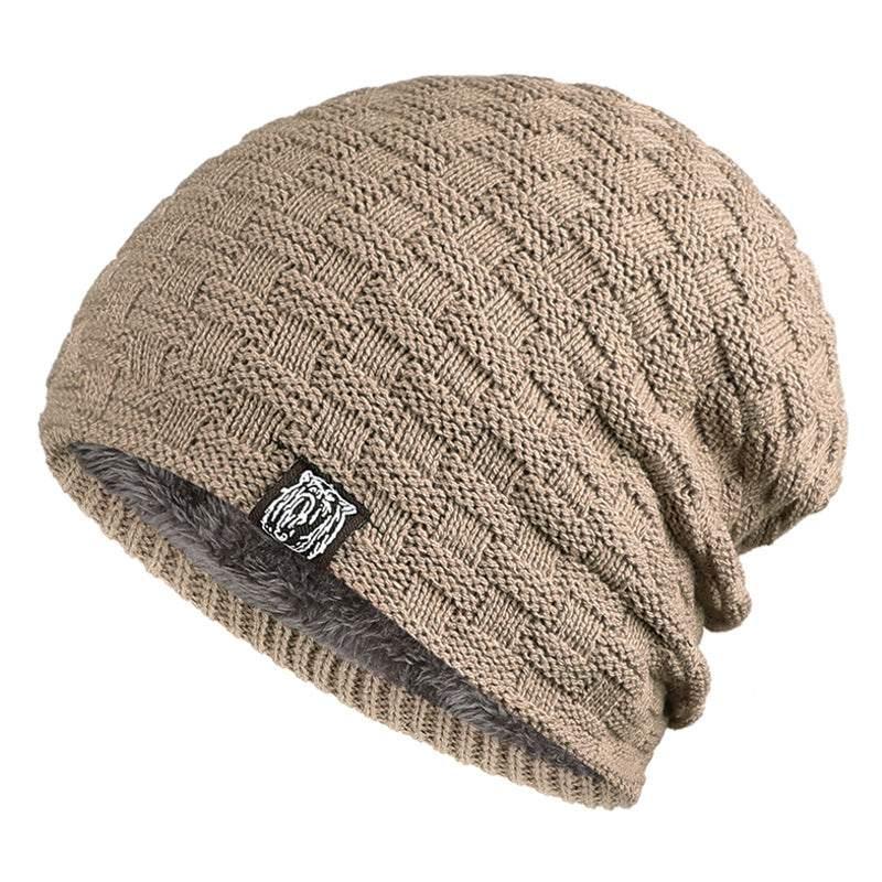 Tiger Label Fleece Warm Men's Hat - All In The Bag 