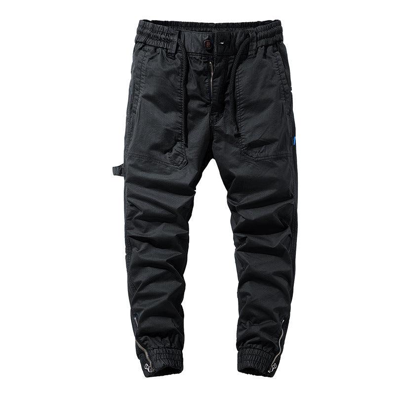 Workwear With Pocket Trousers Men's Loose Wide Trousers - All In The Bag 