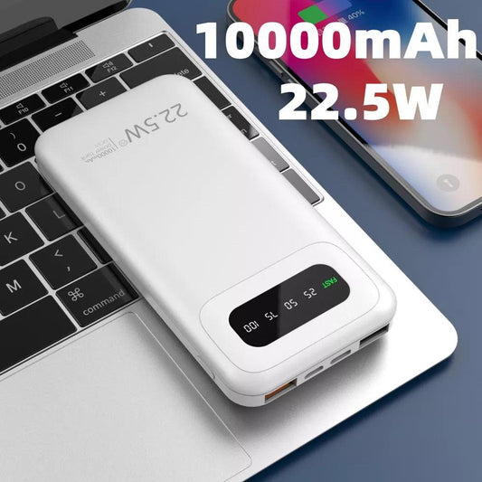 22.5W 10000mAh Portable Power Bank - All In The Bag 