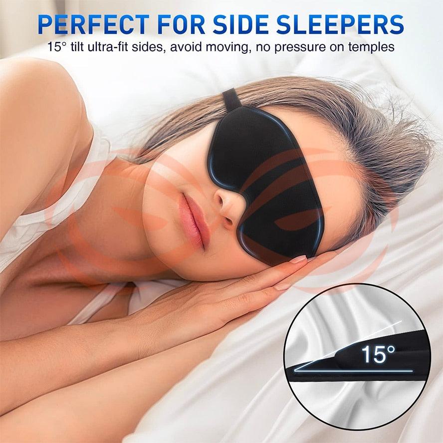 3D Contoured Cups Sleeping Eye Mask - All In The Bag 