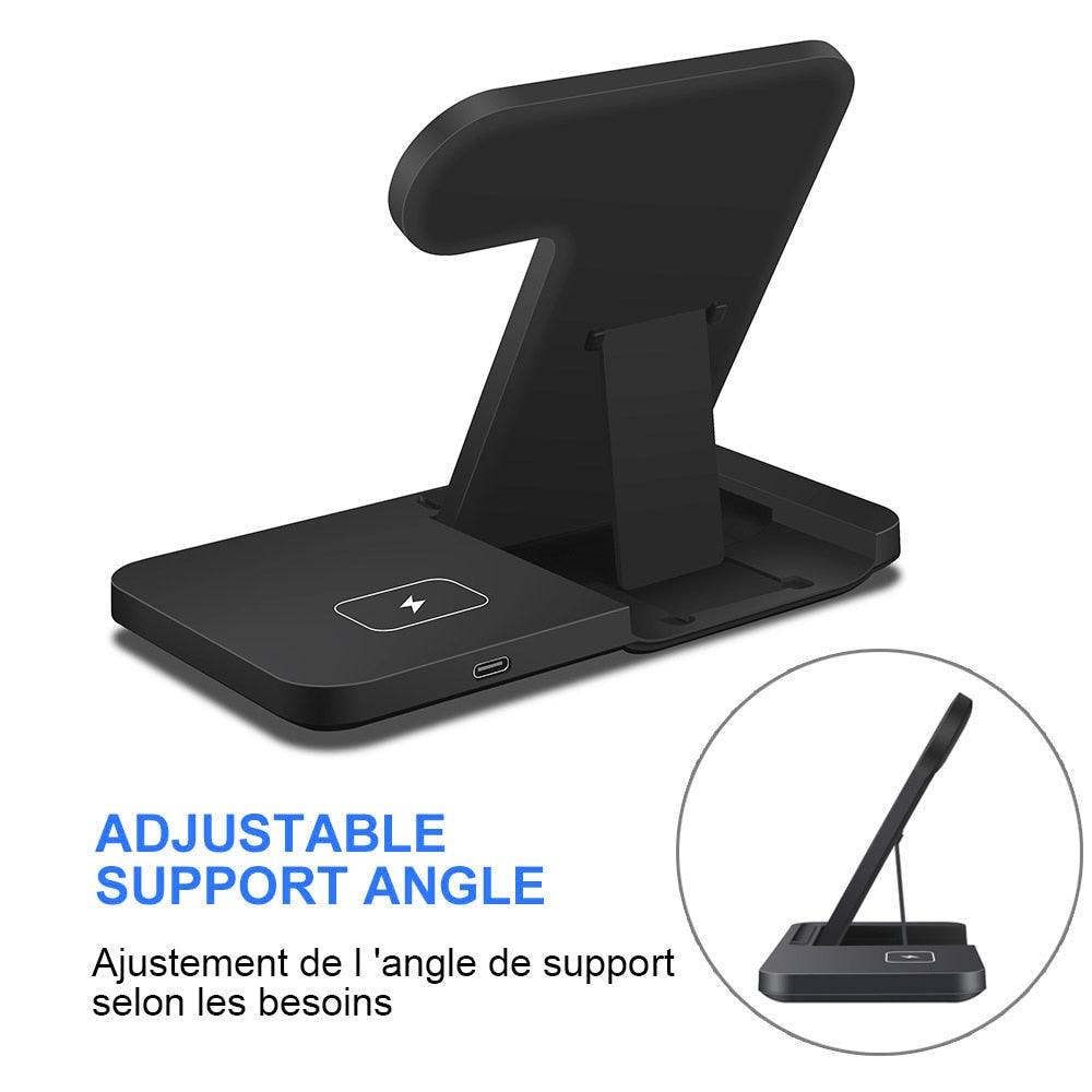 3in1 Wireless Fast Charger Dock Station - All In The Bag 