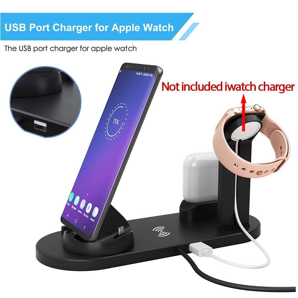 7 in 1 Wireless Charger with Stand - All In The Bag 