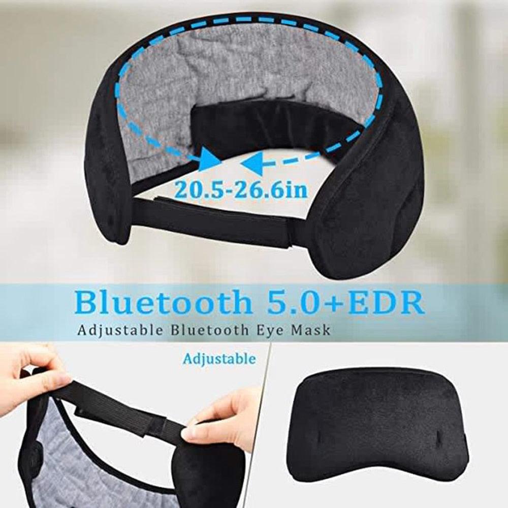 Bluetooth Sleeping Headphones Eye Mask - All In The Bag 