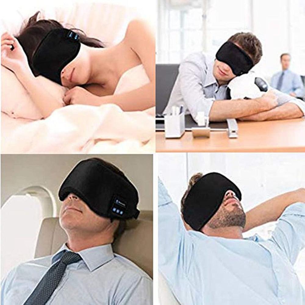 Bluetooth Sleeping Headphones Eye Mask - All In The Bag 