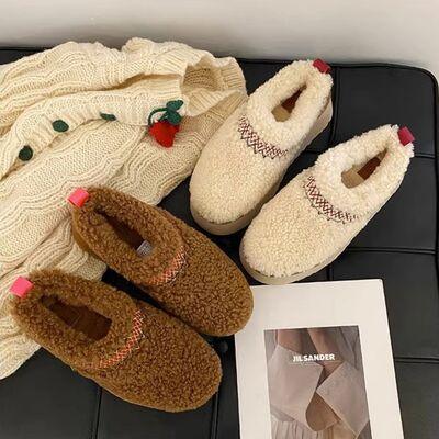 Braided Platform Slippers - All In The Bag 