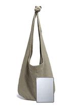 Large Canvas Crossbody Bag - All In The Bag 