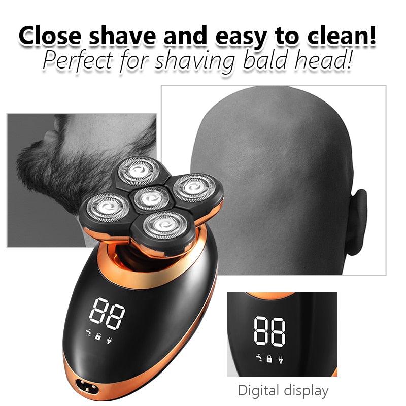 LCD Display Electric Shaver - All In The Bag 