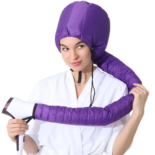 Portable Hair Perm Warm Air Dryer Cap - All In The Bag 