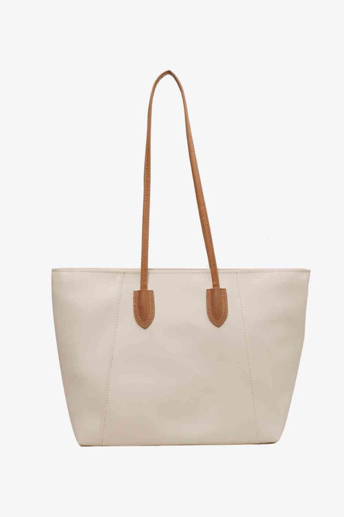 PU Leather Tote Bag - All In The Bag 