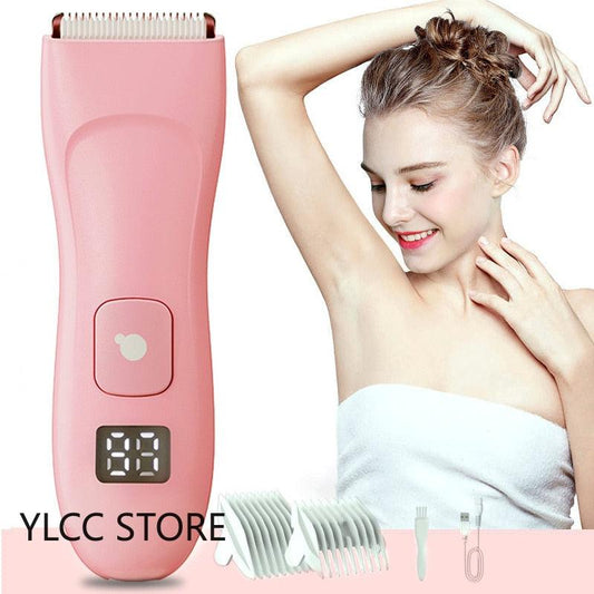 Waterproof Electric Hair Removal Shaver - All In The Bag 